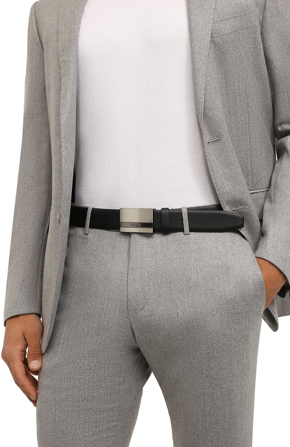 Кожаный ремень BOSS, арт. 50475095, фото 2