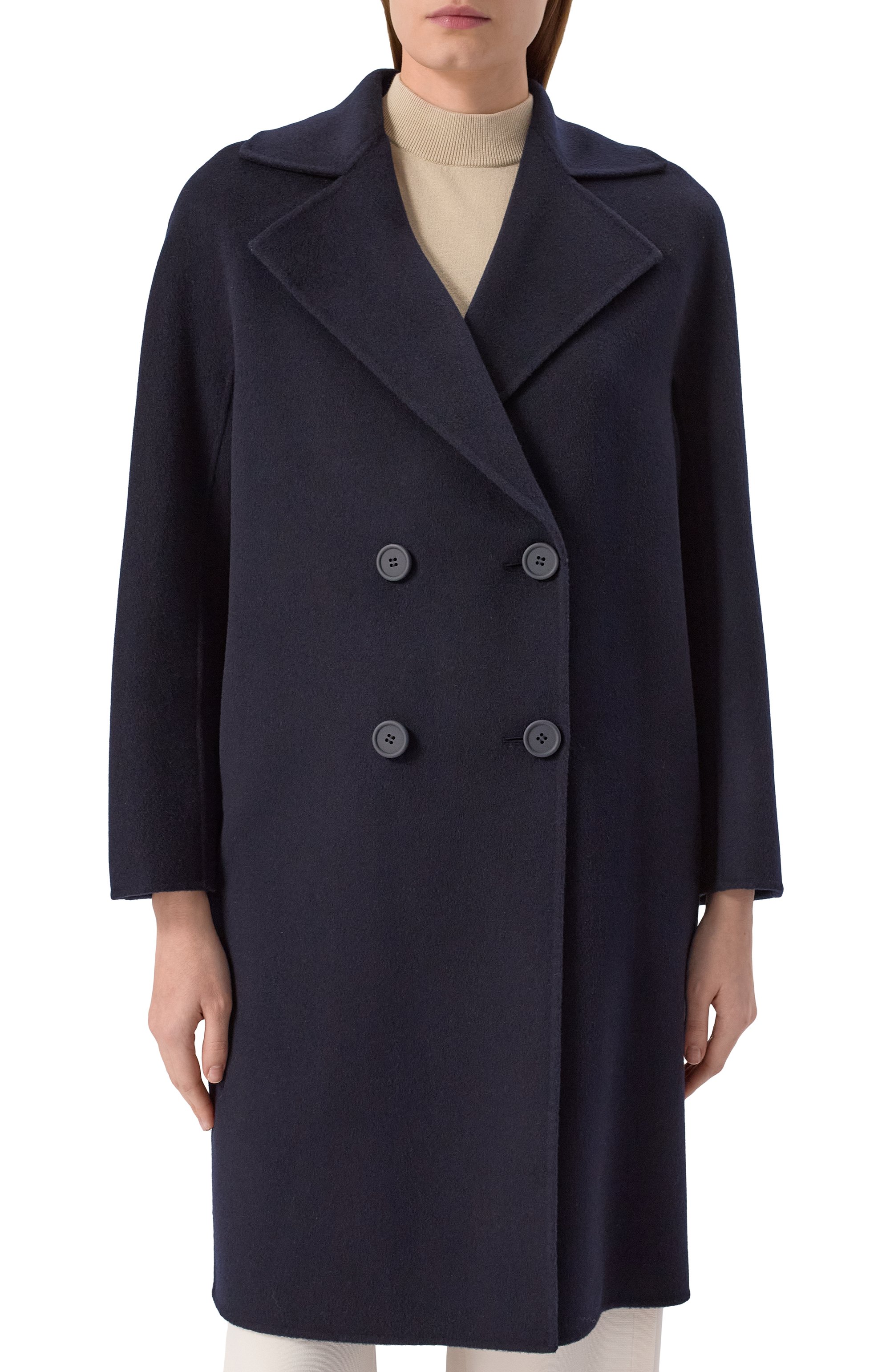 Пальто из кашемира и шерсти MAX MARA STUDIO, арт. LICENZA, фото 3