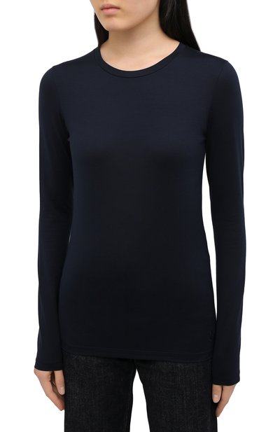 Хлопковый лонгслив JIL SANDER, арт. JPPR705500-WR257108, фото 3