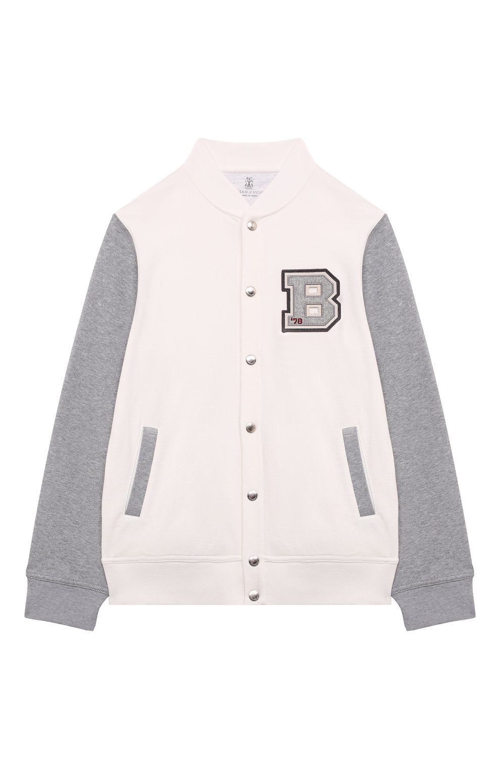 Хлопковый бомбер BRUNELLO CUCINELLI, арт. BM836E178C, фото 1