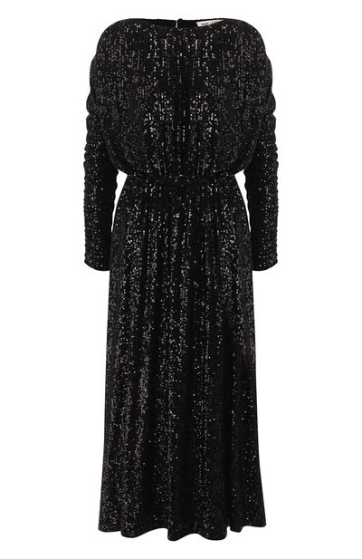 Женское платье с пайетками SAINT LAURENT, арт. 615489/YB0K2
