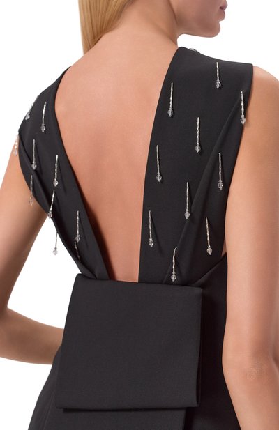 Шерстяное платье ARMARIUM черного цвета по цене 345500 руб., арт. ARMFWD046/WE01, фото 4 Шерстяное платье ARMARIUM, арт. ARMFWD046/WE01, фото 4