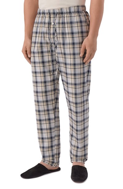 Хлопковые домашние брюки HANRO, арт. 075723, фото 3