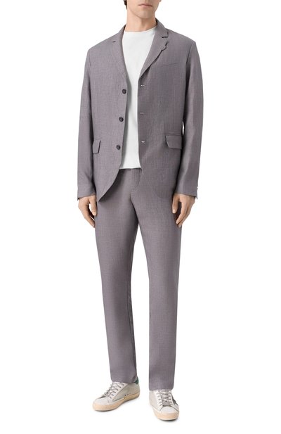 Мужской льняной пиджак HANNES ROETHER, арт. SCHU22MANN.619