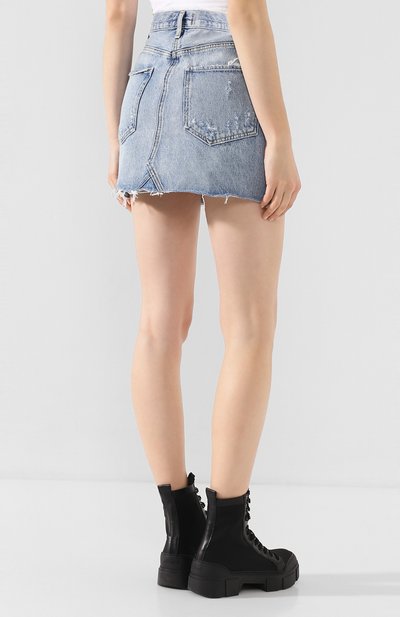 Джинсовая юбка AGOLDE, арт. A068F-811, фото 4