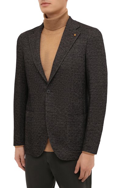 Пиджак из шерсти и хлопка SARTORIA LATORRE, арт. JEF74 JA3133, фото 3