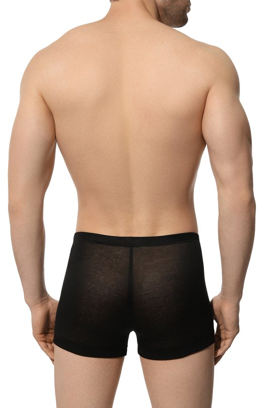 Хлопковые боксеры Zimmerli 252-8851/L Чёрный  252-8851/L Фото 3