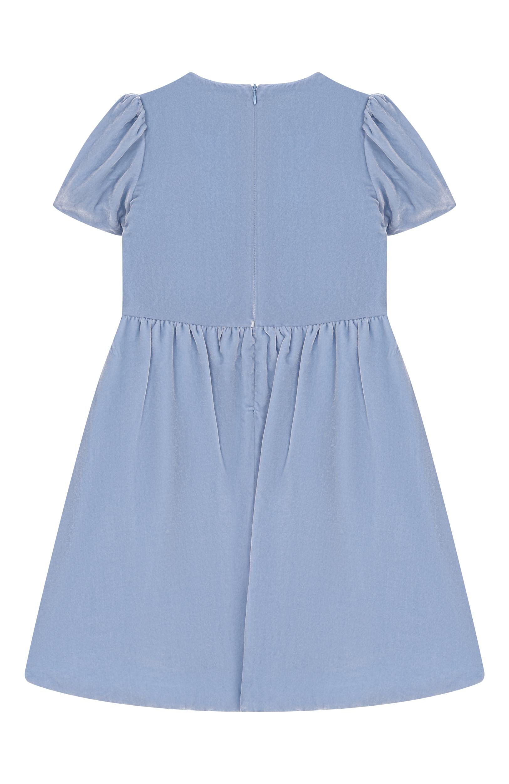 Платье из вискозы и шелка ELIE SAAB JUNIOR, арт. EFAB149/TS1127, фото 2