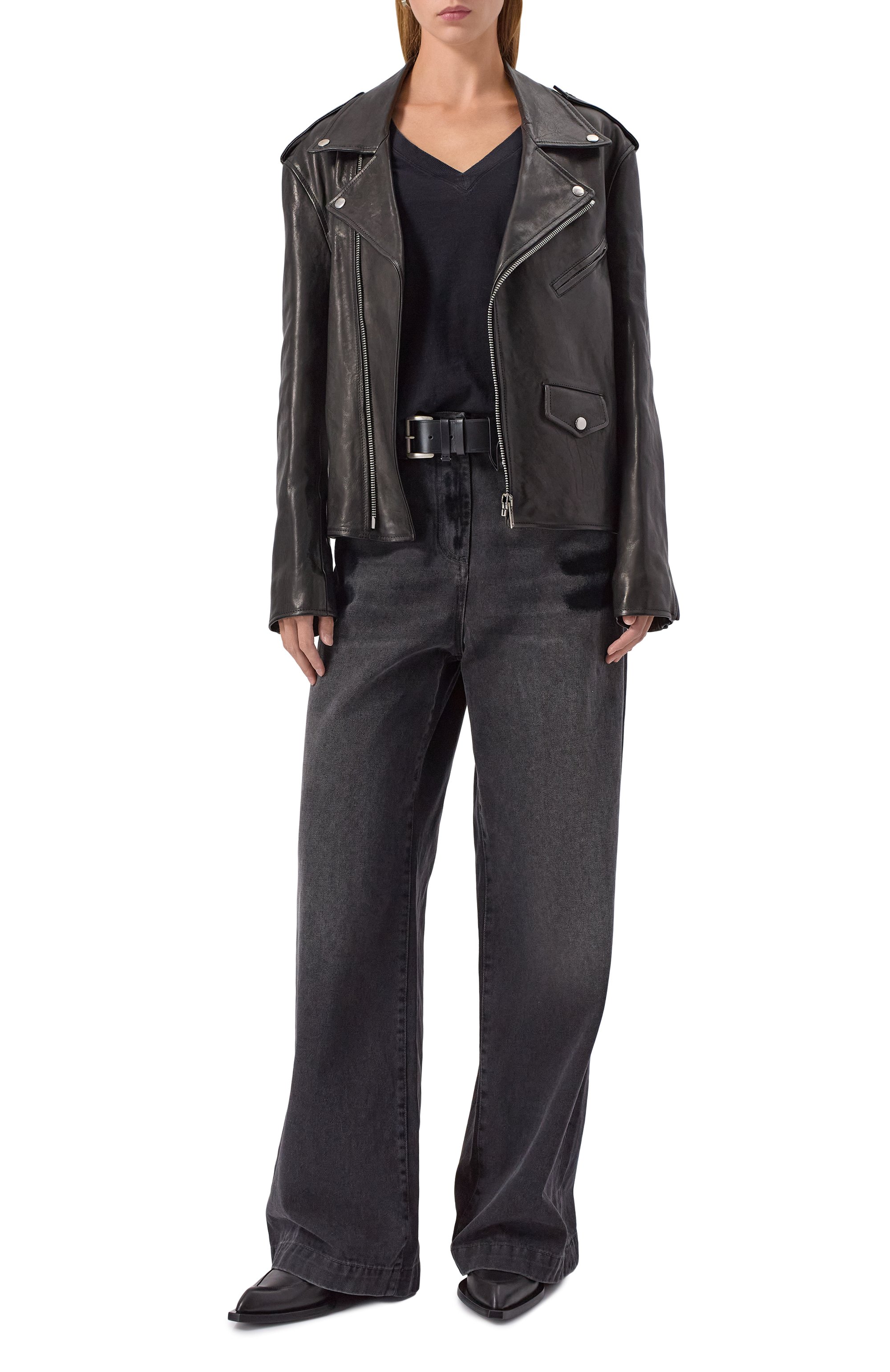 Футболка из хлопка и кашемира R13, арт. R13WK143-001BA, фото 2