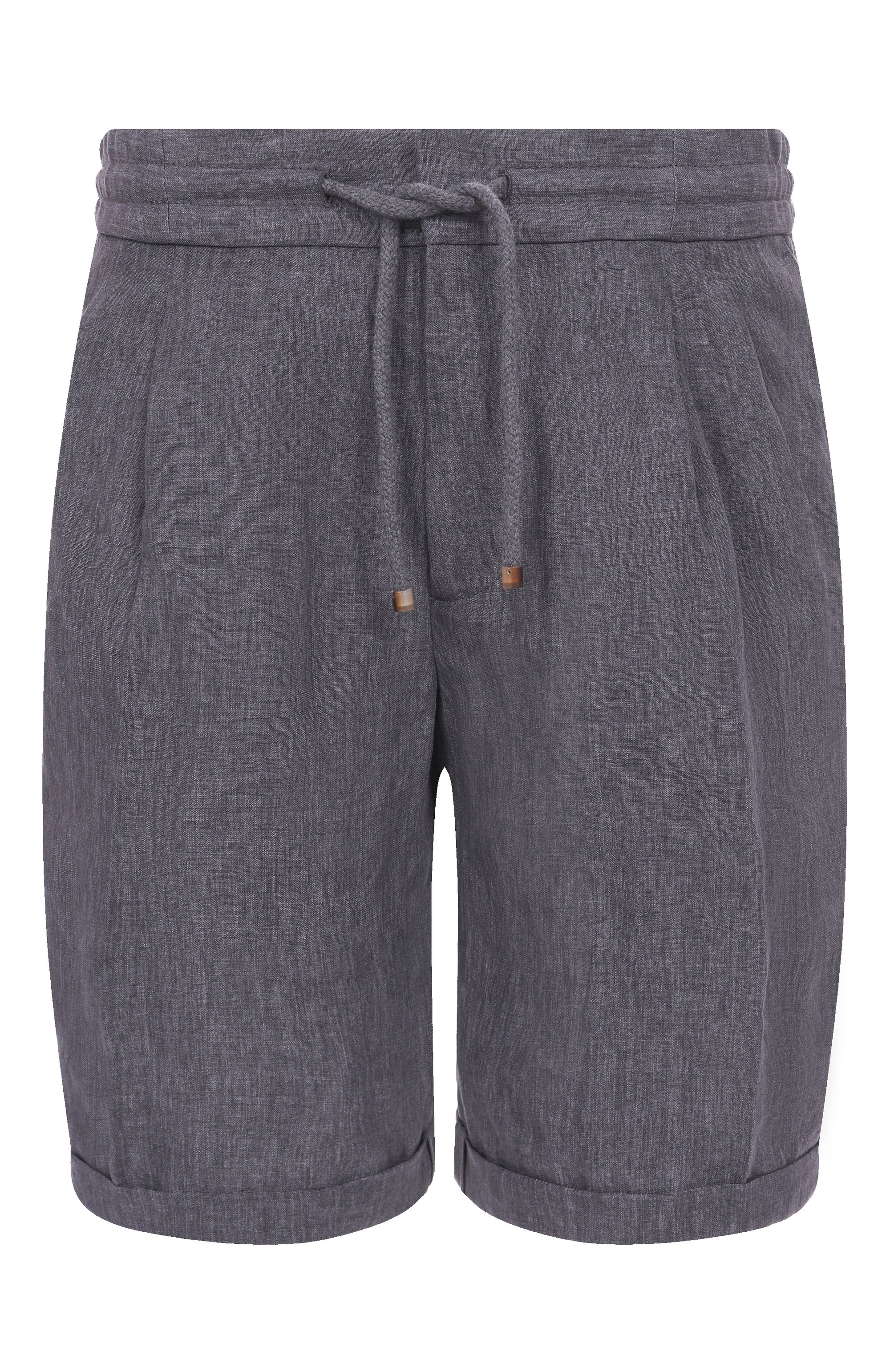 Льняные шорты BRUNELLO CUCINELLI, арт. MH248U0020, фото 1