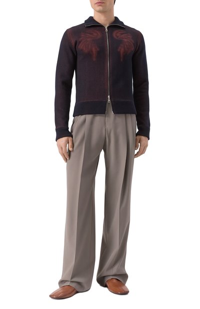 Шерстяные брюки DRIES VAN NOTEN, арт. 251-020914-1063, фото 2