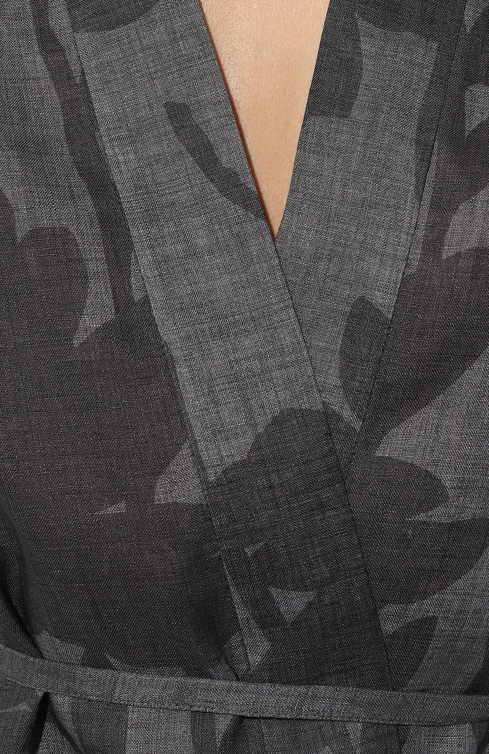 Льняной жакет-кимоно BRUNELLO CUCINELLI, арт. MB650B1344, фото 5