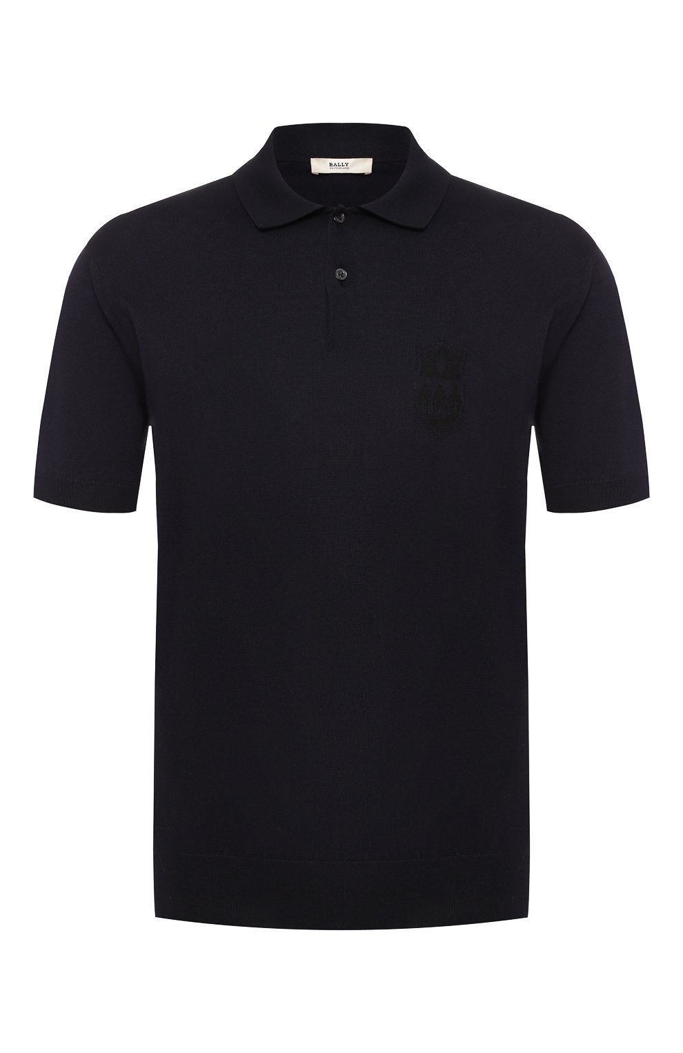 Поло из смеси хлопка и кашемира BALLY, арт. M5LR449K-9S154/750, фото 1