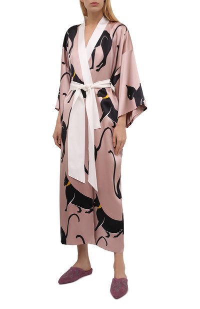 Шелковый халат OLIVIA VON HALLE, арт. AW2149, фото 2