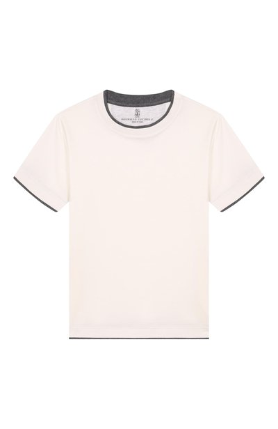 Хлопковая футболка BRUNELLO CUCINELLI, арт. B0B13T157A