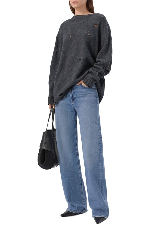 Свитер из шерсти и кашемира Addicted AD1004 Серый  AD1004 Фото 2