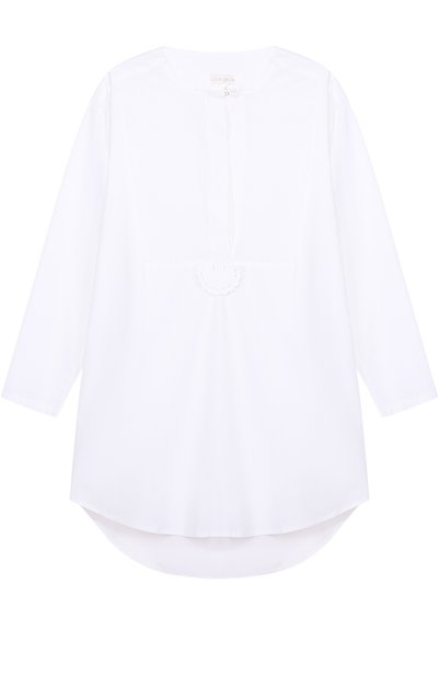 Хлопковая туника свободного кроя с кружевной спинкой LILA EUGENIE, арт. 1708, фото 1