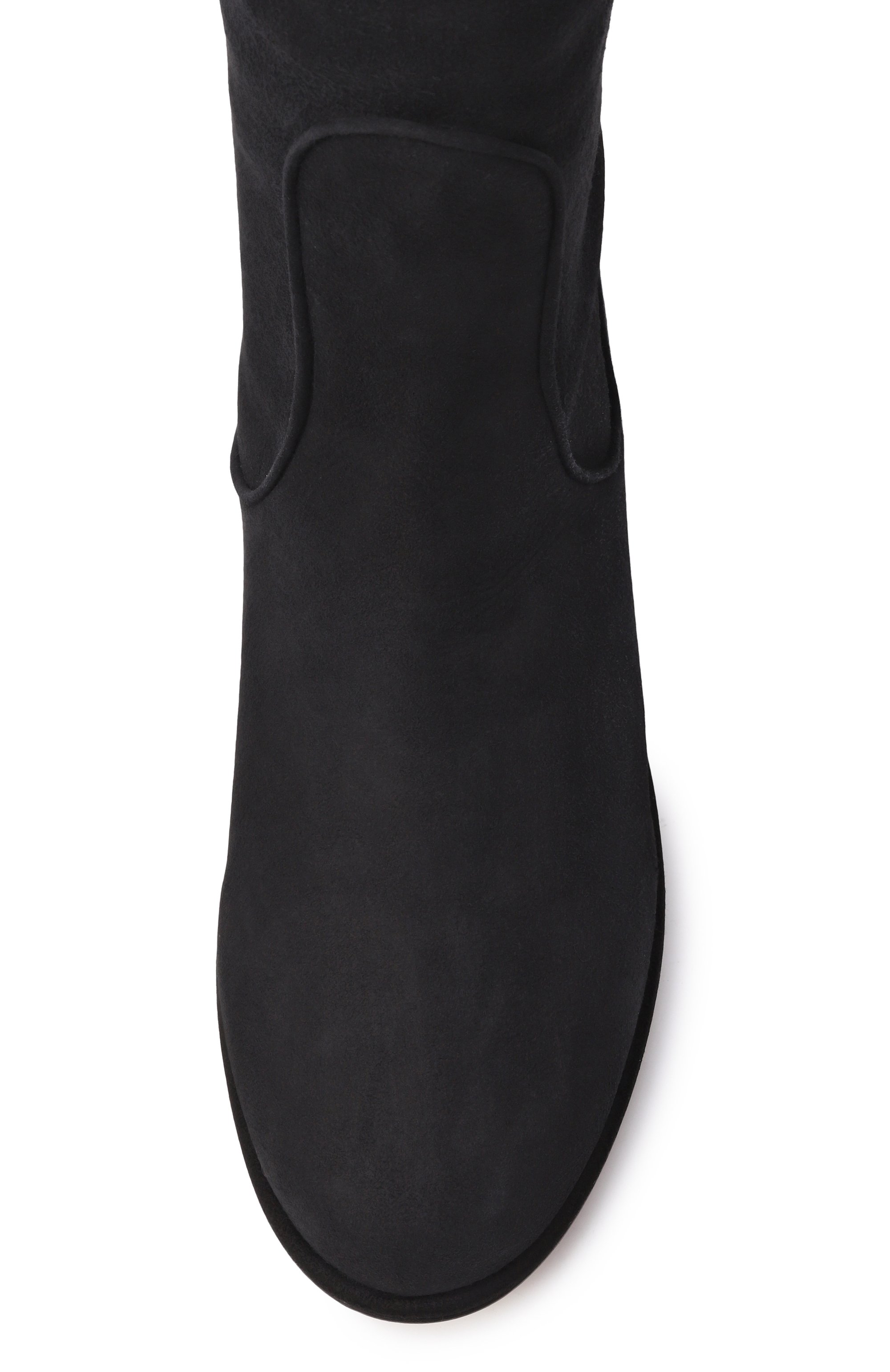 Замшевые ботфорты KITON, арт. D60833K0520H04, фото 6