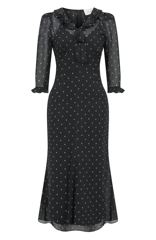 Платье из вискозы Ellyme 00372 Чёрный 00372