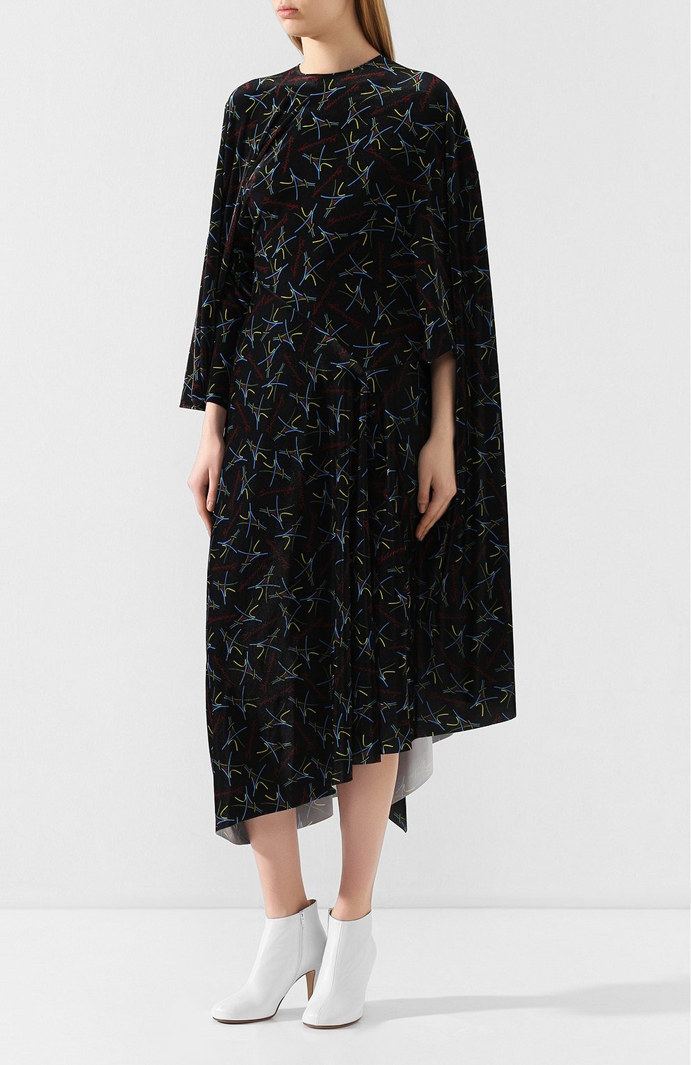 Платье BALENCIAGA черного цвета по цене 193000 руб., арт. 601124/TGL68, фото 3 Платье BALENCIAGA, арт. 601124/TGL68, фото 3