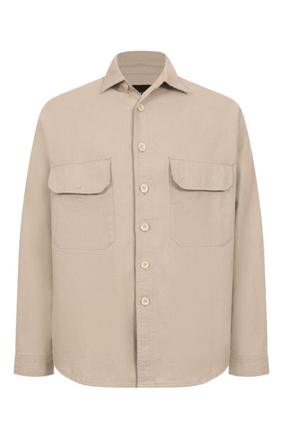 Мужская рубашка изо льна и хлопка WHITE SAND, арт. 25SU20/609