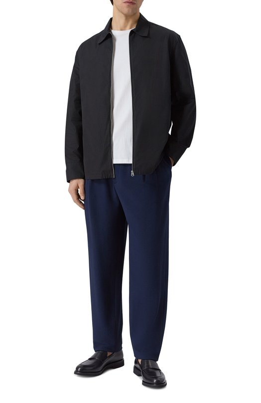 Шерстяные брюки Giorgio Armani 9SGPP05M/T004N Синий  9SGPP05M/T004N Фото 2