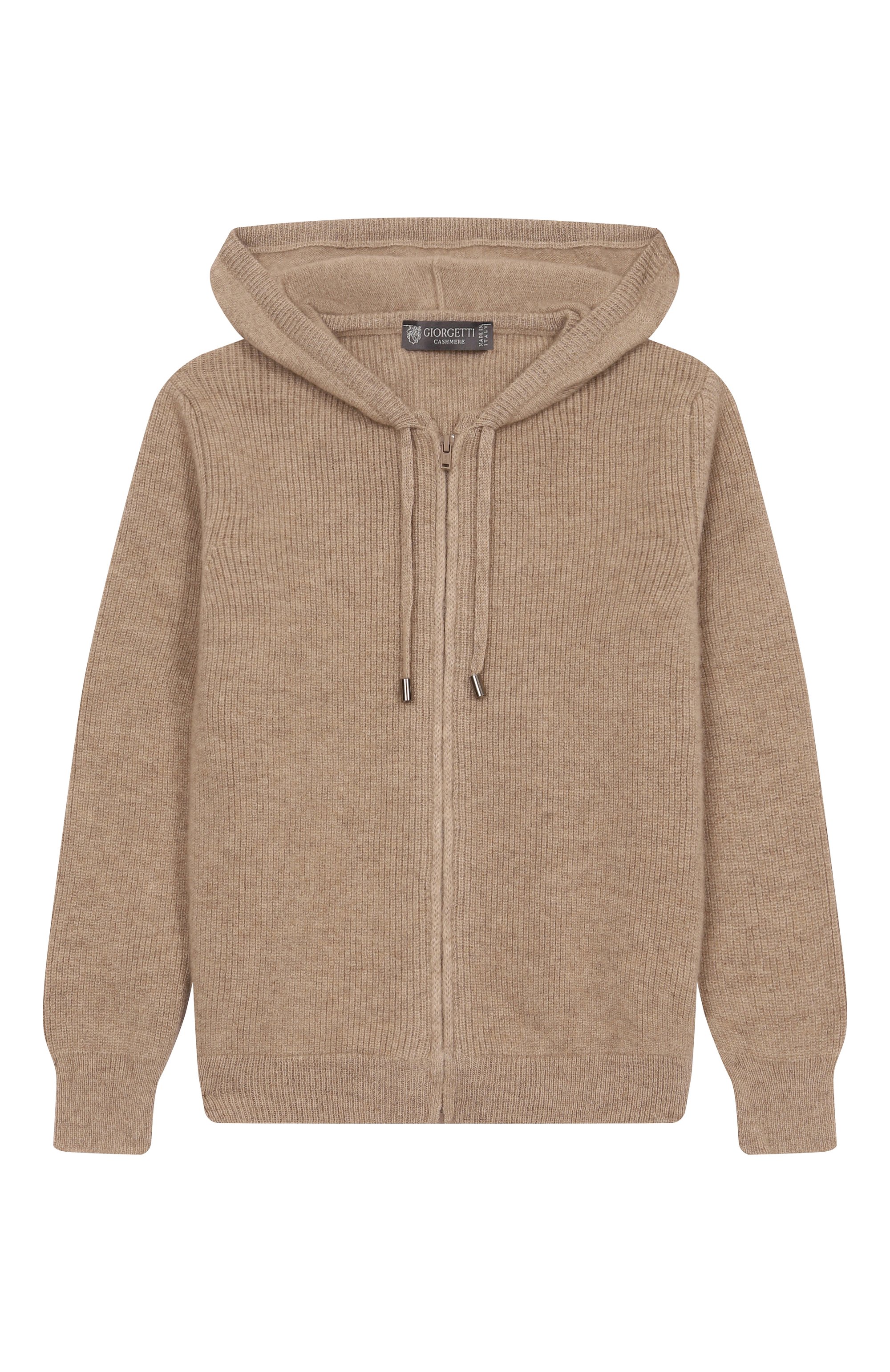 Кашемировый кардиган GIORGETTI CASHMERE бежевого цвета по цене 49100 руб., арт. MB2287/2-6, фото 1 Кашемировый кардиган GIORGETTI CASHMERE, арт. MB2287/2-6, фото 1