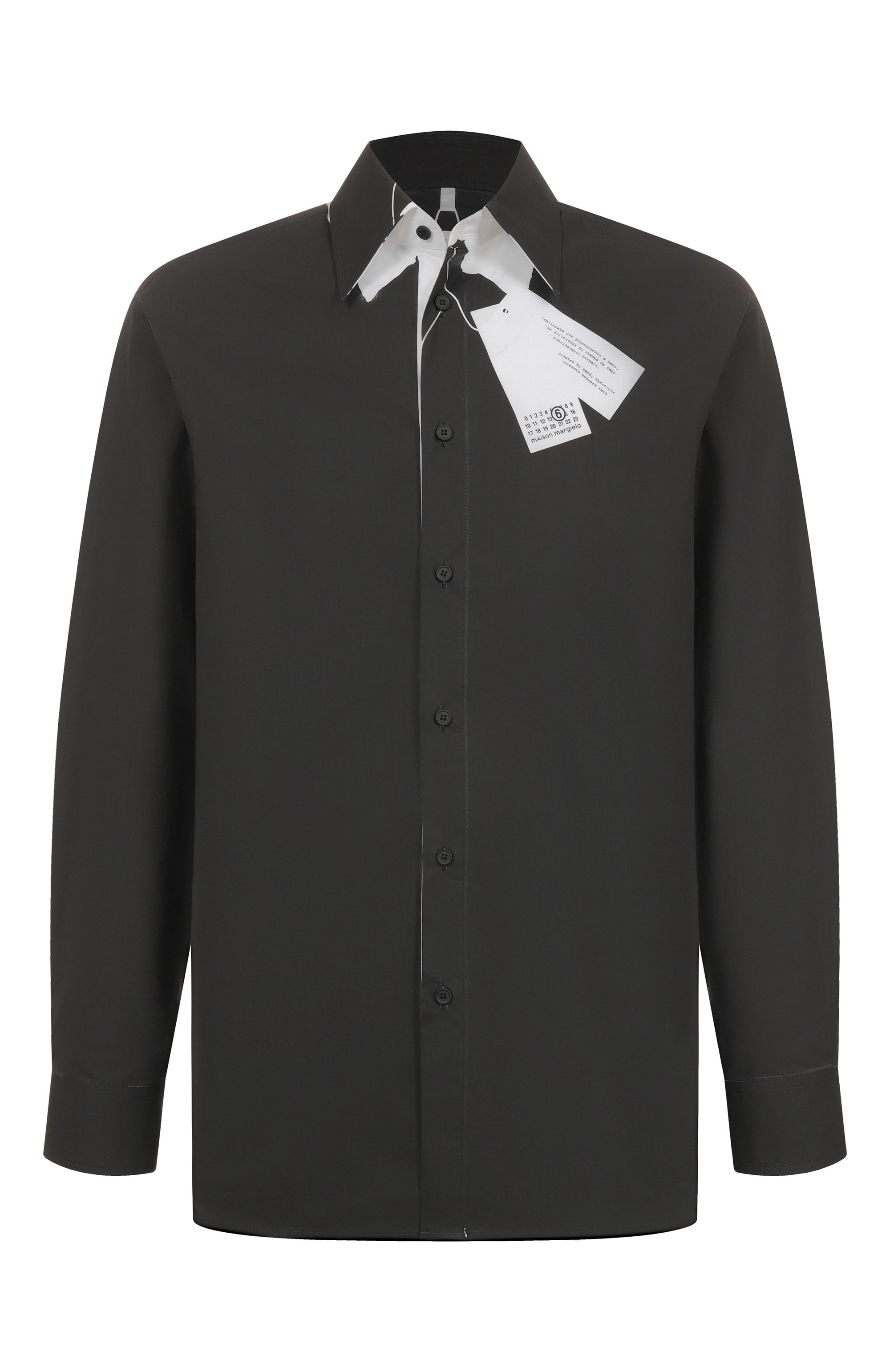 Хлопковая рубашка MM6, арт. SH2DT0028/M35256, фото 1