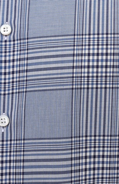 Хлопковая рубашка BRIONI голубого цвета по цене 59350 руб., арт. SCAY0L/P0022, фото 5 Хлопковая рубашка BRIONI, арт. SCAY0L/P0022, фото 5