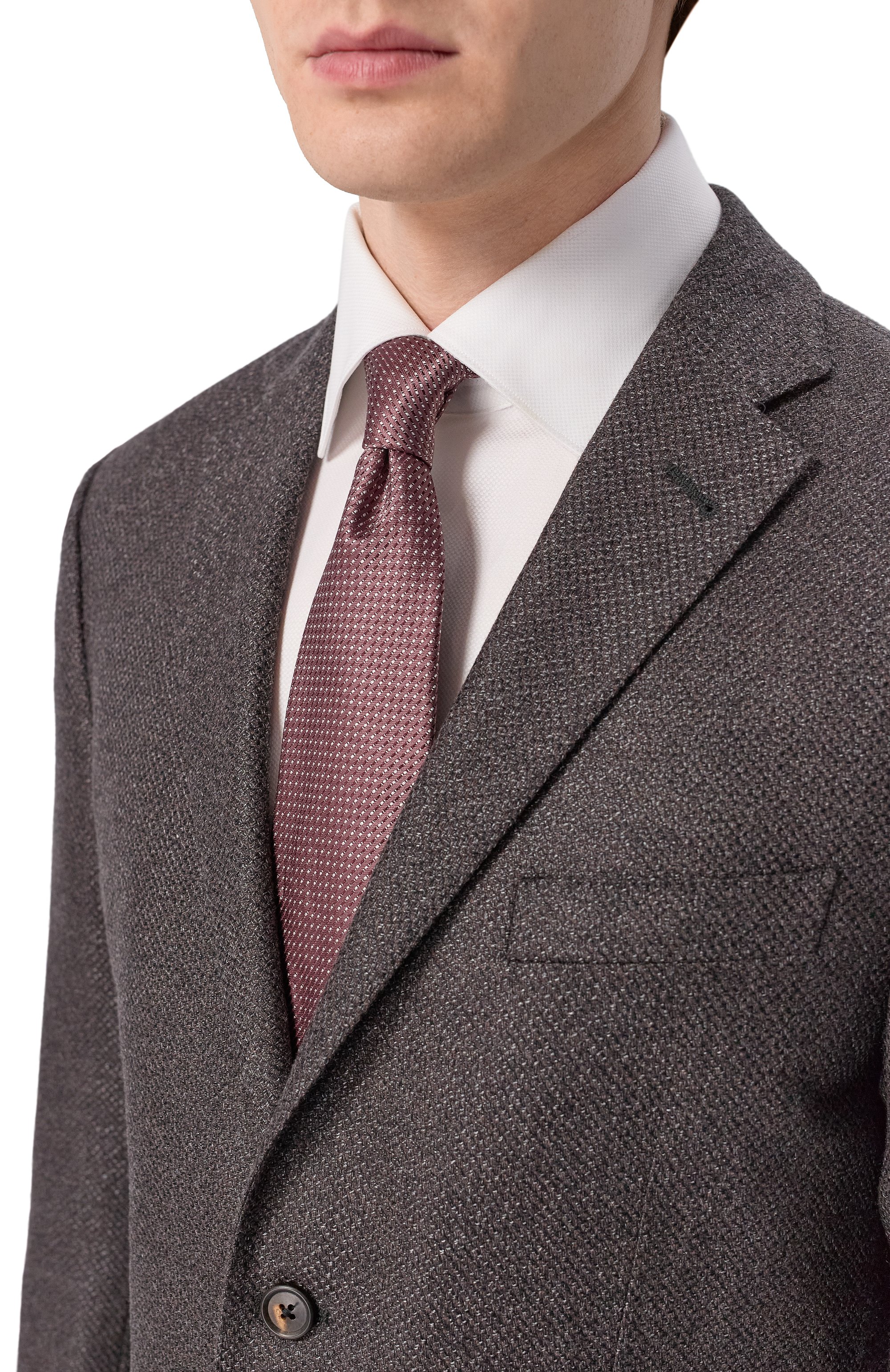 Шелковый галстук BRIONI, арт. 062I00/PD461, фото 2