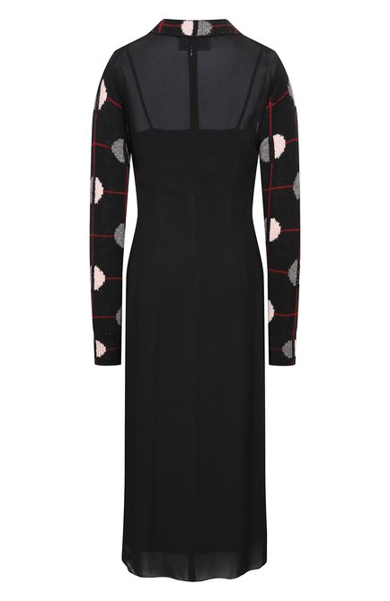 Женское комбинированное платье PRADA, арт. P3F97-1ZPV-F0700