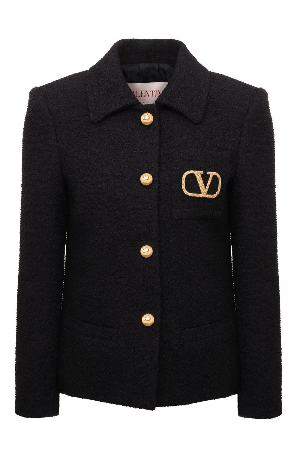 Жакет из хлопка и виско�зы VALENTINO, арт. 5B3CE3907A6, фото 1