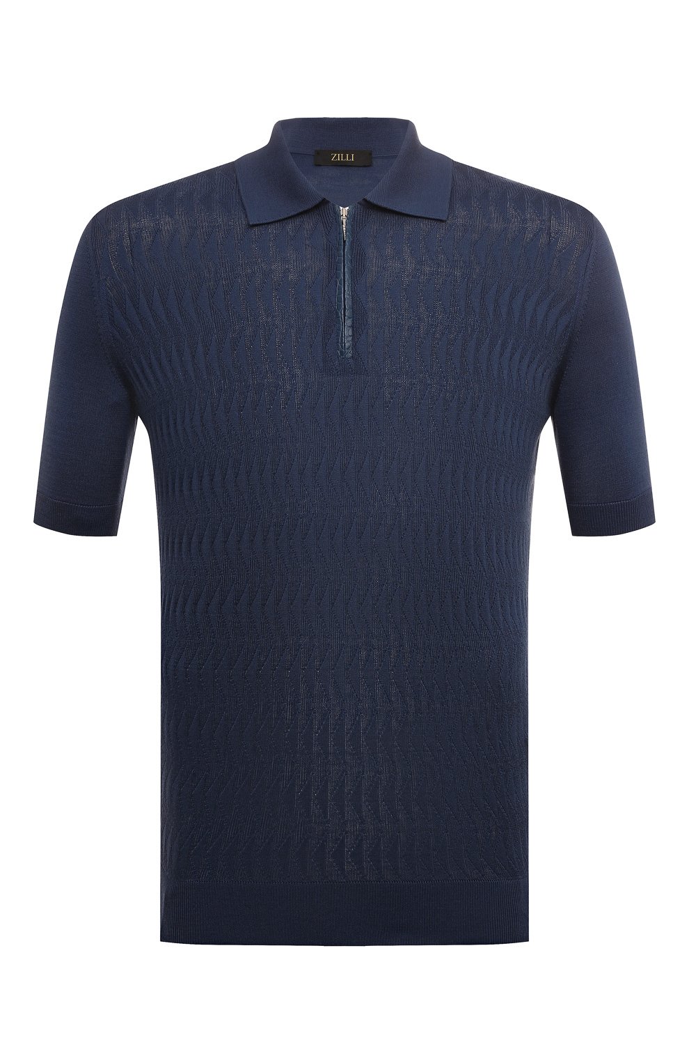 Шелковое поло ZILLI, арт. KZP002M0642VTS000, фото 1