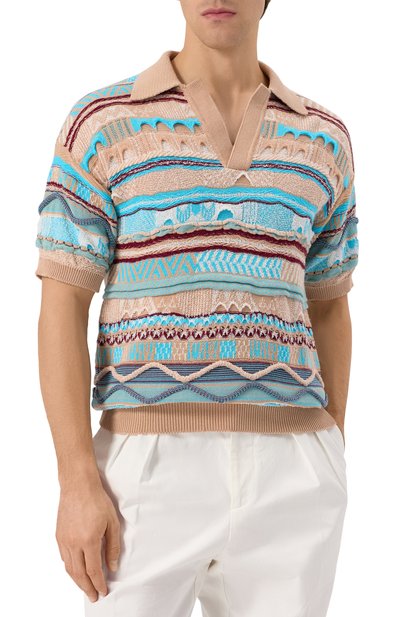 Хлопковое поло LANEUS, арт. S5LAMAKP043, фото 3