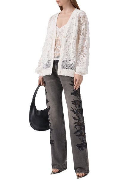 Хлопковый кардиган BLUMARINE, арт. 4M207A/F18754, фото 2