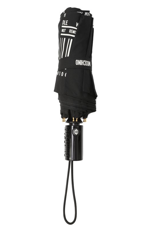 Складной зонт Moschino 8941 0PENCL0SE Чёрный  8941 0PENCL0SE Фото 4