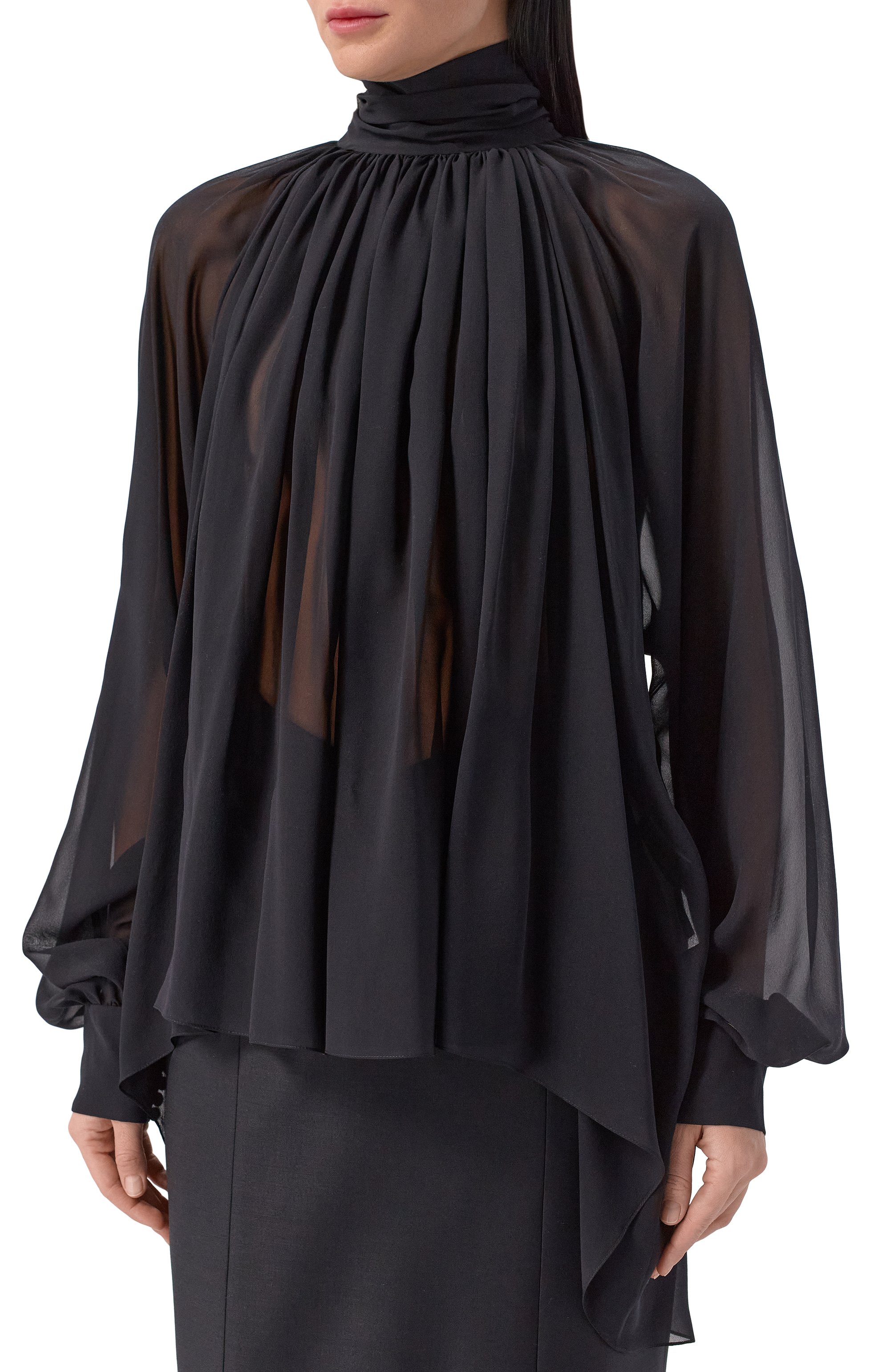 Шелковая блузка SHERVARLI, арт. BL25-0004, фото 3