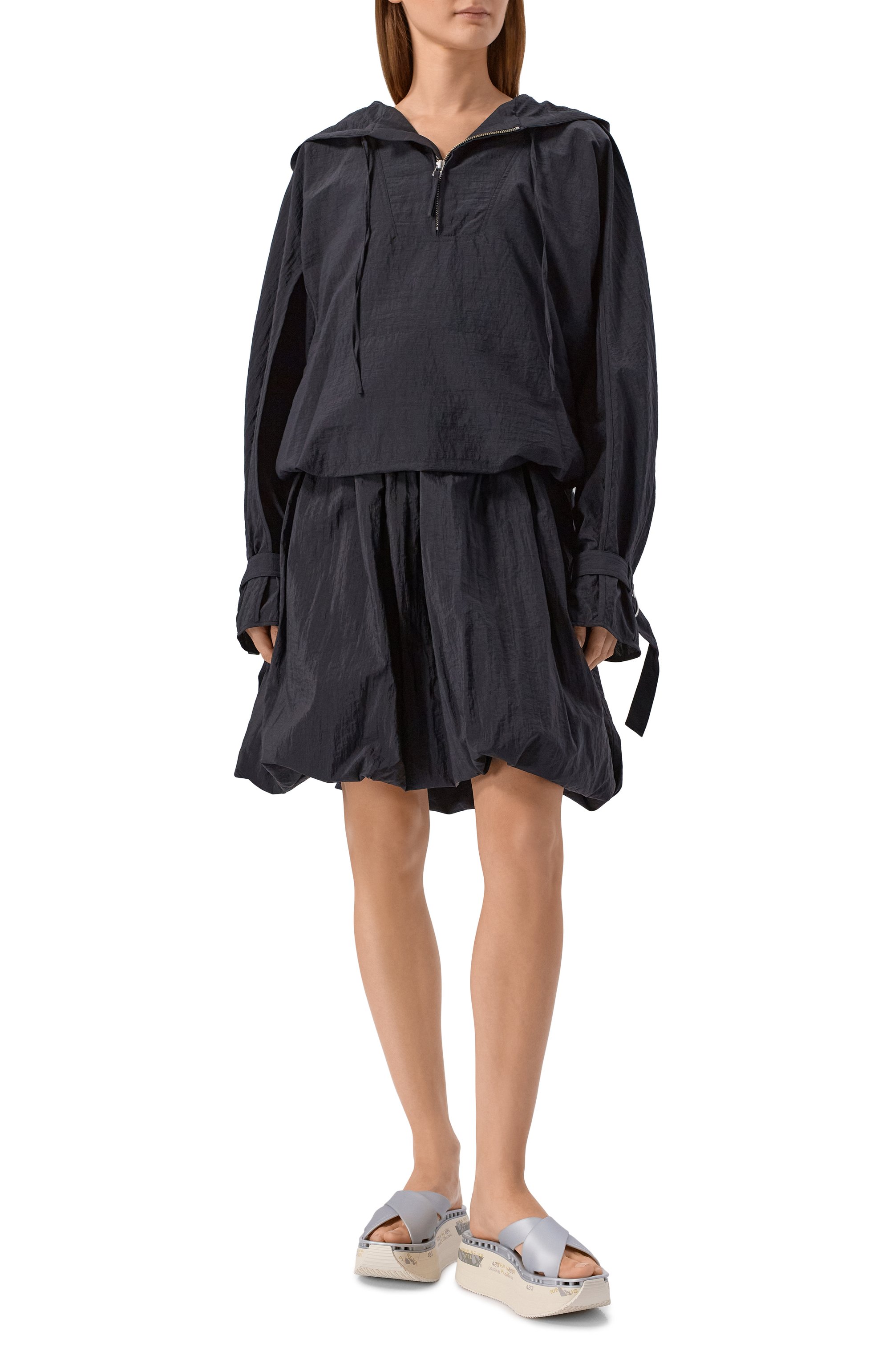 Сабо moura PREMIATA серого цвета по цене 17150 руб., арт. M0URA/VAR 7458, фото 3 Сабо moura PREMIATA, арт. M0URA/VAR 7458, фото 3