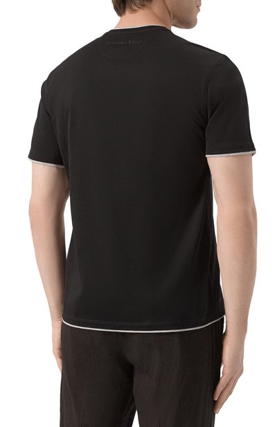 Хлопковая футболка STEFANO RICCI, арт. MNH5204470/TE0001, фото 4