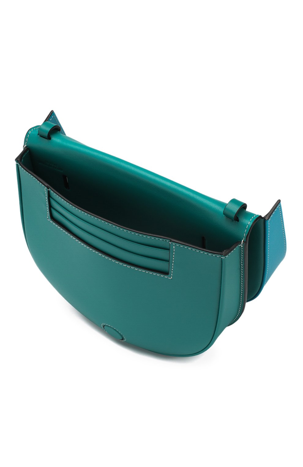 Сумка heel LOEWE бирюзового цвета по цене 99500 руб., арт. 103.21.V01, фото 4 Сумка heel LOEWE, арт. 103.21.V01, фото 4