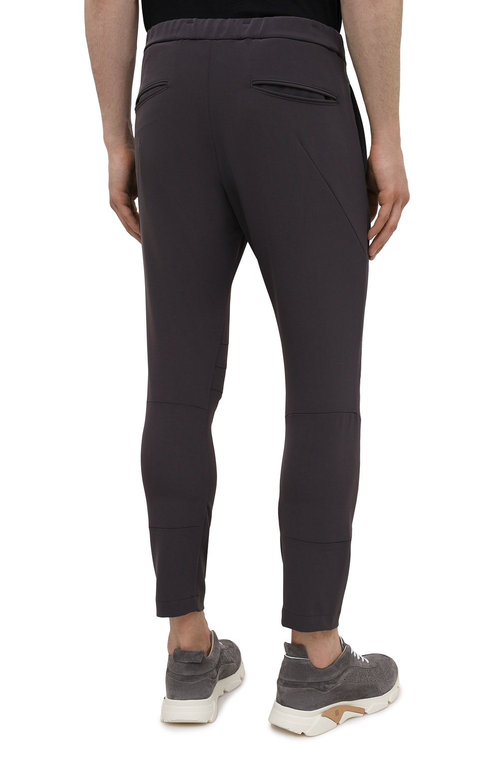 Брюки KAZUYUKI KUMAGAI темно-серого цвета по цене 34650 руб., арт. AP11-261, фото 4 Брюки KAZUYUKI KUMAGAI, арт. AP11-261, фото 4