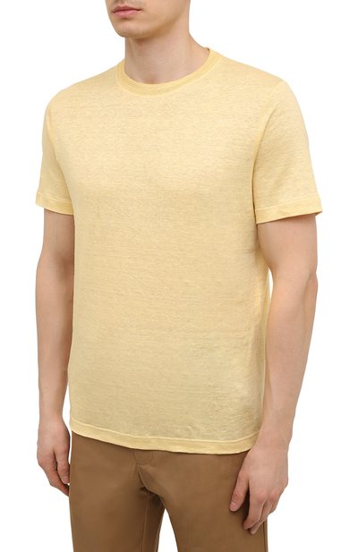 Льняная футболка LORO PIANA, арт. FAL5748, фото 3