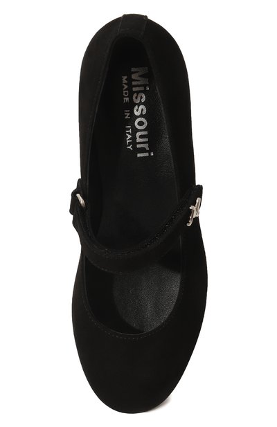 Замшевые туфли MISSOURI, арт. 78089M/BLACK SUEDE/31-34, фото 4