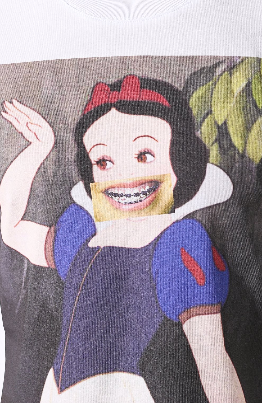 Хлопковая футболка DIEGO VENTURINO белого цвета по цене 12200 руб., арт. SS20-DV TS BMS, фото 5 Хлопковая футболка DIEGO VENTURINO, арт. SS20-DV TS BMS, фото 5