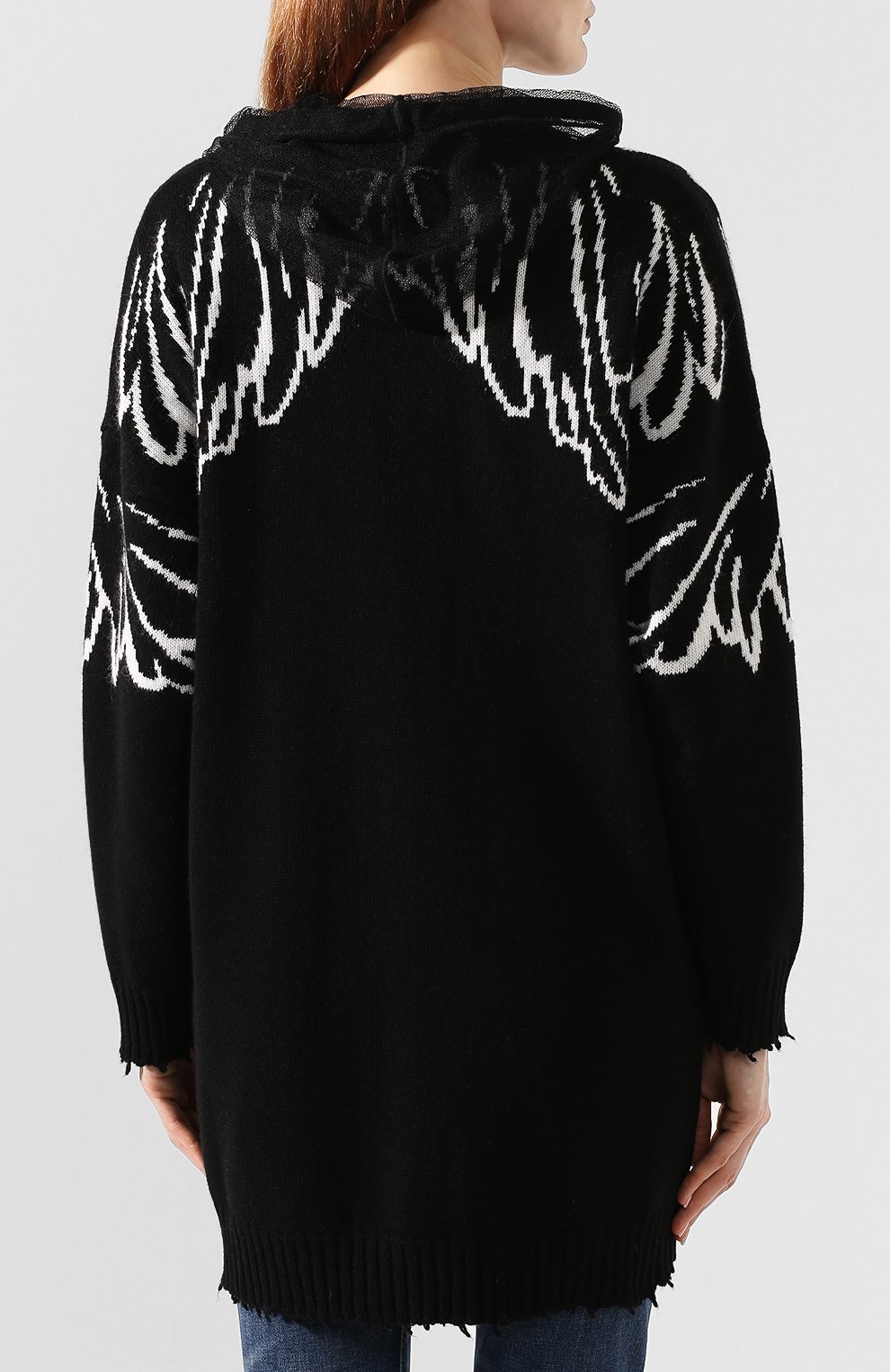 Кардиган из смеси шерсти и вискозы REDVALENTINO, арт. SR3KAA21/4D2, фото 4