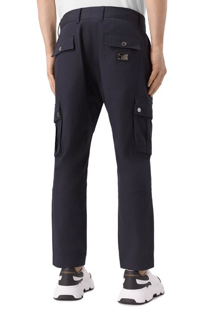 Хлопковые брюки-карго DOLCE & GABBANA, арт. GVB4ET/FUFJU, фото 4