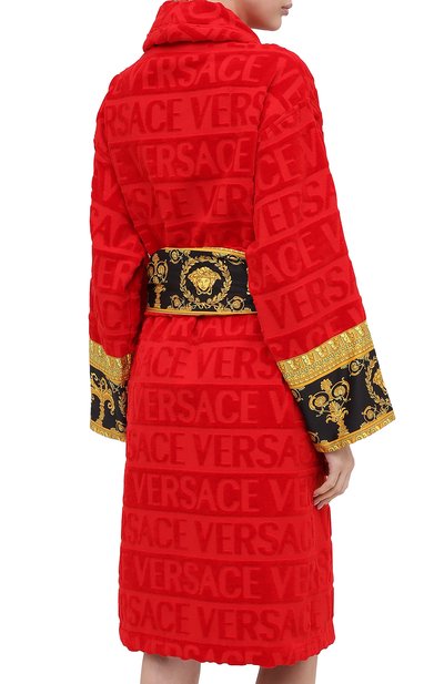 Хлопковый халат VERSACE, арт. ZACJ00008/ZC0SP052, фото 4
