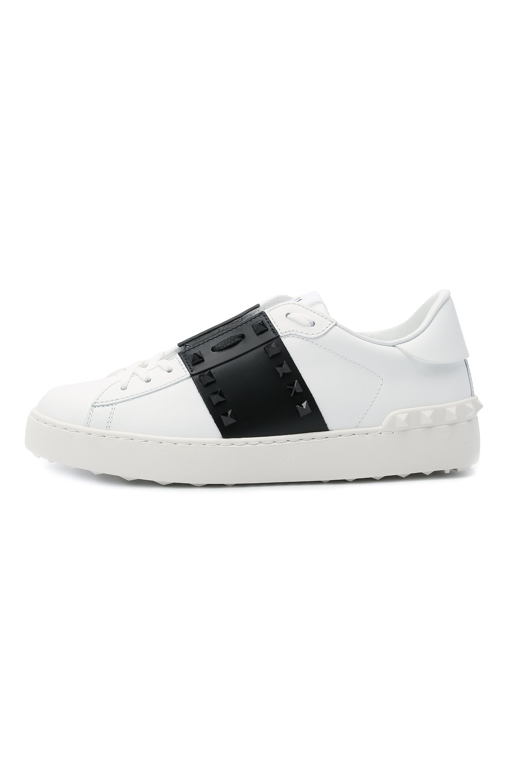 Кожаные кеды rockstud untitled VALENTINO, арт. VW0S0A01/LTU, фото 3