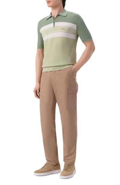 Поло из шелка и хлопка ZILLI, арт. KZP002M0107VFSTR0, фото 2