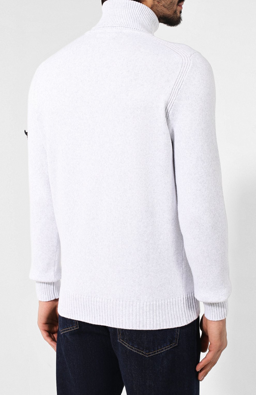 Хлопковый свитер STONE ISLAND, арт. 7115529A2, фото 4